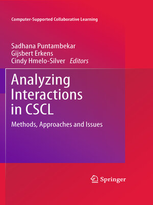 cover image of Analyzing Interactions in CSCL